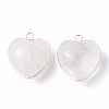 Natural Quartz Crystal Pendants G-C005-01S-17-3