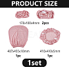 Polyester Chair Pad & Back & Handrail Cover Sets AJEW-WH0077-049C-2