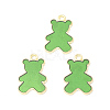 Alloy Enamel Pendants ENAM-G212-16G-02-3