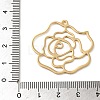 Brass Pendant KK-O100-13G-03-3