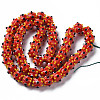 Opaque Handmade Bumpy Lampwork Beads Strands LAMP-T007-18-A05-2