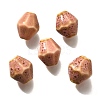 Vintage Style Glazed Ceramic Porcelain Beads PORC-H013-01-20-1