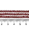 Natural Garnet Beads Strands G-B088-C11-03-5