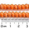 Synthetic Imperial Jasper Dyed Beads Strands G-D077-E01-02F-5