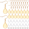 30Pcs 304 Stainless Steel Earring Hooks STAS-SP0002-06G-1