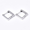 304 Stainless Steel Huggie Hoop Earrings X-EJEW-N016-004-2