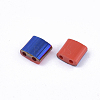 FGB 2-Hole Glass Seed Beads SEED-S031-L-045-L-2