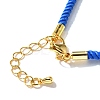 Nylon Milan Cord Necklace Making MAK-M028-01G-05-3