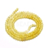 Natural Yellow Opal Gradient Beads Strands G-D0013-12-2