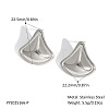 304 Stainless Steel Stud Earrings for Women MO1296-4-1