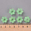 Frosted Acrylic Bead Caps MACR-S371-07A-733-4