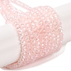 Baking Electroplate Glass Beads Strands X-DGLA-A039-J2MM-B14-1