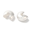 Brass Crimp Bead Cover KK-K383-07A-S-1