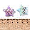 Opaque Printed Acrylic Beads AC-CBA6251-07-3