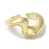 Brass Open Cuff Ring RJEW-Q778-13G-2