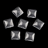 Transparent Glass Square Cabochons GGLA-S022-10mm-4