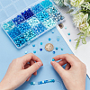   900Pcs 15 Style Glass Round Beads DIY-PH0020-95-3