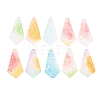 Dyed Natural Quartz Carved Pendants GG-CBA0022-02-1