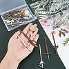 SUNNYCLUE 24Pcs Sword & Gun Pendant Kit for Jewelry Making DIY-SC0017-50-3