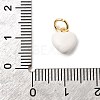 Brass Enamel Charms KK-A268-12G-04-3