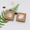 Square Paper Boxes with Clear Window LS-SOAP-PW0001-169B-01-1