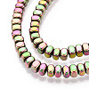 Electroplated Synthetic Non-magnetic Hematite Beads Strands G-T139-61E-3