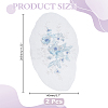 2Pcs Computerized Embroidery Cloth Iron on/Sew on Patches PATC-HY0001-93B-2