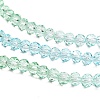 Transparent Painted Glass Beads Strands DGLA-A034-T4mm-A16-4