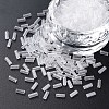Transparent Glass Bugle Beads SEED-N005-001-C16-1