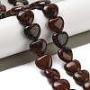 Natural Mahogany Obsidian Beads Strands G-B022-25C-1