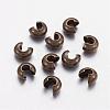 Brass Crimp Beads Covers KK-H290-NFAB-NF-1