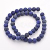 Natural Lapis Lazuli Round Beads Strands G-D660-12mm-2