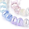 Electroplate Mixed Styles Glass Beads Strands EGLA-N022-14A-A06-3