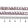 Electroplate Glass Beads Strands EGLA-B009-05A-09-4