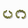 Spray Painted Alloy Cuff Rings RJEW-T011-16-RS-2