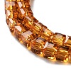 Glass Bead Strands GLAA-R041-4x4mm-12-3