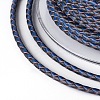 Braided Cowhide Cord WL-I004-3mm-B-17-3