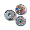 Ion Plating(IP) 202 Stainless Steel Snap Buttons BUTT-I017-01E-MC-1
