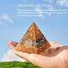 Black Stone Crystal Pyramid Decorations JX087A-5