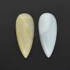 Natural Flower Amazonite Cabochons G-N326-123B-3