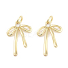 Rack Plating Brass Clear Cubic Zirconia Pendants KK-M293-16G-01-1