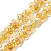 Handmade Lampwork Beads Strands LAMP-D015-08J-1