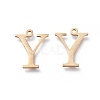 304 Stainless Steel Charms STAS-L263-19G-2