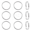 925 Sterling Silver Split Jump Rings STER-TA0001-48A-1