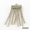 Iron Slide On End Clasp Tubes IFIN-R212-1.0cm-G-4