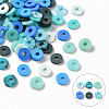 Handmade Polymer Clay Beads Strands CLAY-R089-6mm-T02B-2