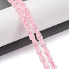 Natural Rose Quartz Beads Strands G-C080-B02-01A-2