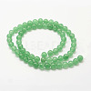 Natural White Jade Beads Strands G-G735-42-8mm-1-4