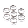 304 Stainless Steel Finger Ring Settings X-STAS-E474-05P-2