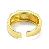 Brass Open Cuff Rings RJEW-B051-23G-3